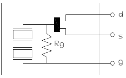 圖4 等效電路  窗口材料的可接收通過(guò)波長(zhǎng)